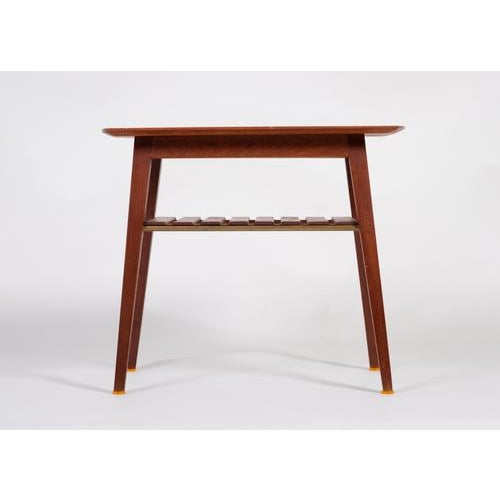 1960s Vintage Danish Side Table in Teak, 1960s For Sale - Image 5 of 11