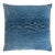 Kevin O'Brien Woodgrain Faux Bois Denim Cut Velvet 22" Pillow For Sale