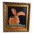 Will Bullas "Jack With a Beer Back" Original Signed Painting in Gilt Frame For Sale
