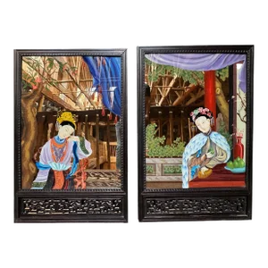 Chinese Reverse Glass Paintings