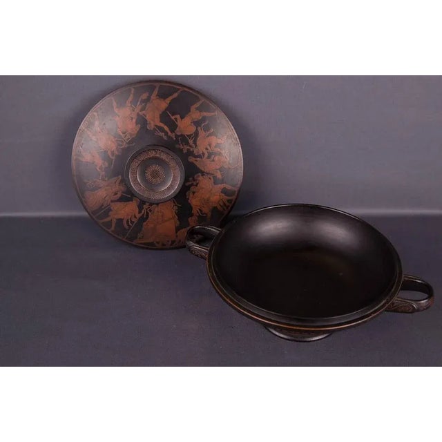 19th Century Antique Tin Vase from Ipsen, Copenhagen For Sale - Image 3 of 11