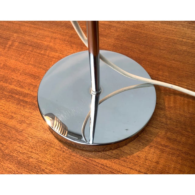 Space Age Chrome Slat Table Lamp For Sale - Image 11 of 18