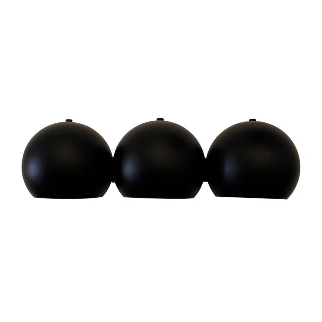 WallBalls Sconce Lacquered in Black by Juanma Lizana For Sale - Image 4 of 10
