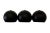 WallBalls Sconce Lacquered in Black by Juanma Lizana For Sale - Image 4 of 10