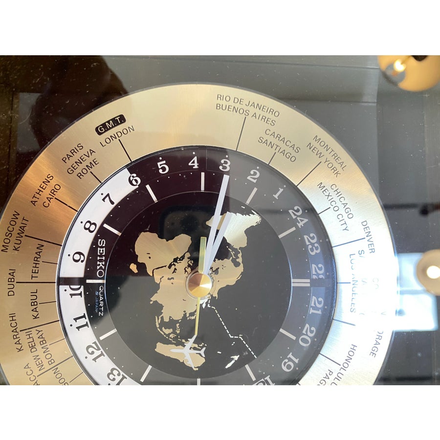 Vintage Seiko International Mantle Clock | Chairish