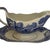 Vintage Authentic Spode Blue Italian Gray Boat & Under Plate England For Sale In Palm Springs - Image 6 of 8