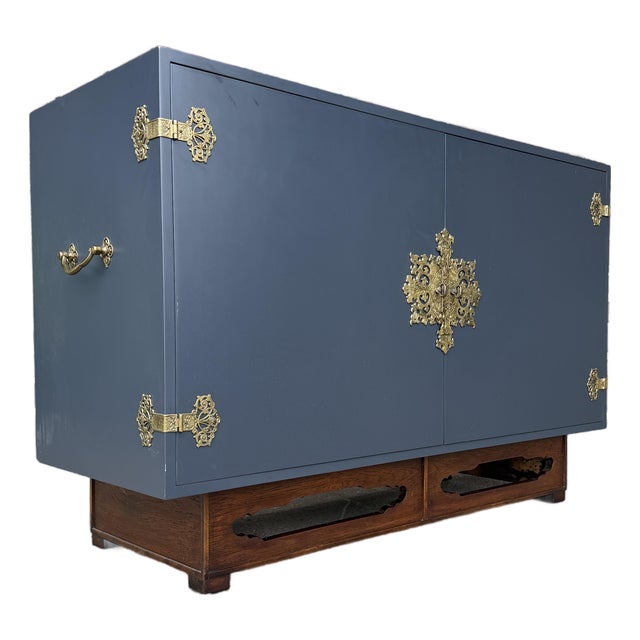 Kaplan Furniture Beacon Hill Collection Chinoiserie Credenza For Sale