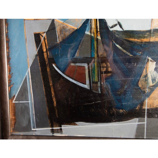 Marcel Mouly - France - (1918 - 2008) - Mixed Media - COA - 23 1/4" W x 17" H - 1954 Marcel Mouly's work has been...