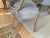 Vintage Hollywood Regency Silver & Gold Upholstered Armchair For Sale In New York - Image 6 of 10