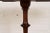 Brown Baker Furniture Style Georgian Mahogany Tilt-Top Pedestal Tea Table or Occasional Side Table For Sale - Image 8 of 14