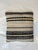 Pillow made with Genuine hand made Moroccan Kilim fragment-Poly fill with sewn closure. both sides-