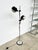 2-Spot Floor Lamp in Brushed Steel and Matte Black from Fase, 1970s For Sale - Image 11 of 12
