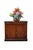 P0315 fine quality and very elegant english william iv, two door rosewood chiffonier, having well figured oversailing top...