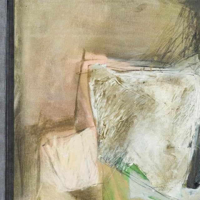 Painting - Maria Joao Franco - 20th Century (signed). Oil on canvas. Defect in the canvas. Signed. Dimensions: 94 cm x 79 cm.