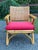 Boho Chic Vintage Mid-Century Modern Rattan Lounge Chair Manufactured by the Company Rattan Art in the Philippines. For Sale - Image 3 of 9