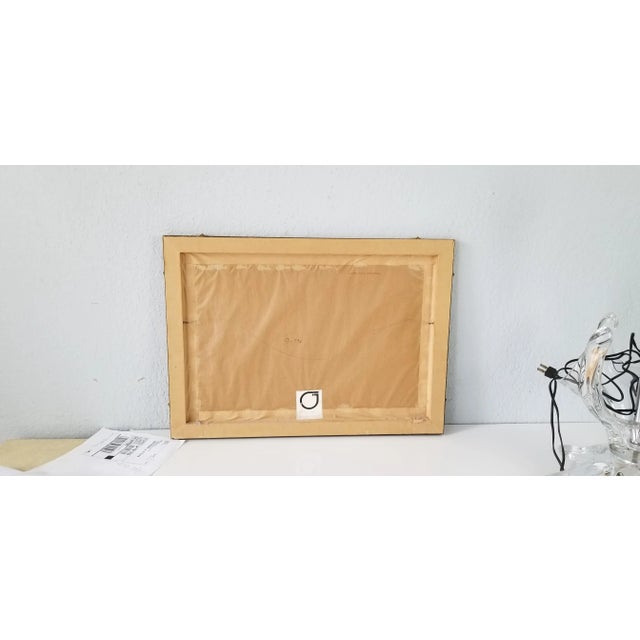 1970 E R Griffing "Woodland Passage" Abstract Painting For Sale - Image 12 of 13