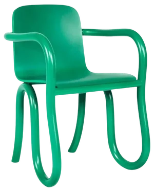 Spectrum Green Kolho Original Dining Chair MDJ Kuu by Made by Choice