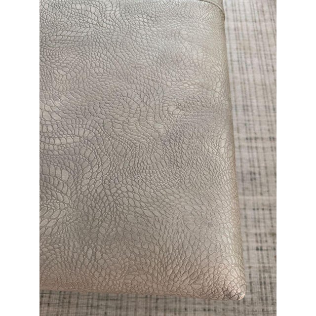 Transitional Vanguard Tia Cocktail Ottoman For Sale - Image 3 of 6