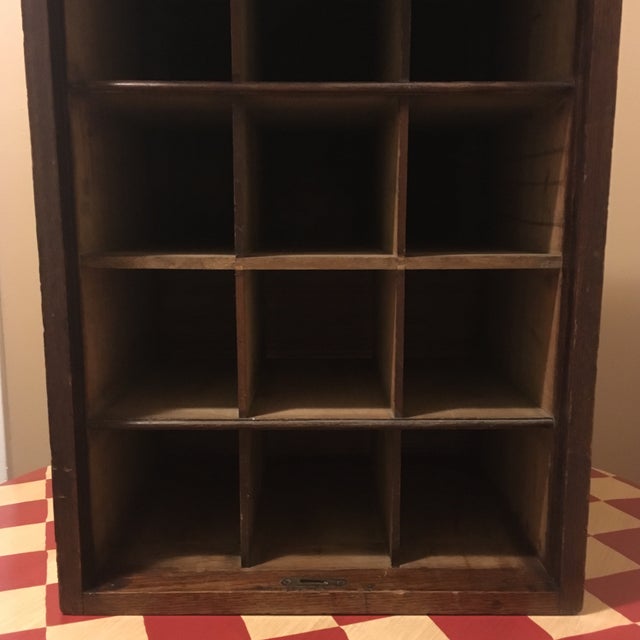 Antique Oak Roll Top Stationery Chairish