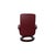 Set of Red Leather Atlantic Recliner and Footstool from Stressless For Sale - Image 13 of 17