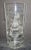 Czechoslovakian Glass Vase With Etched Dancer For Sale - Image 4 of 6