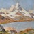 Philippe Wallet, Mountain Landscape, Mount Cervino, Oil on Canvas, 20th Century For Sale - Image 3 of 11