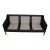 Black Model 2323 3-Seater Sofa in Black Bison Leather by Børge Mogensen for Fredericia For Sale - Image 8 of 10