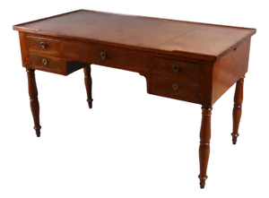 Leather Top Desk, 19th Century