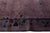 2010s Antique Chinese Art Deco Rug Plum Purple Wool Floral & Bird Motif 9x12 For Sale - Image 5 of 11
