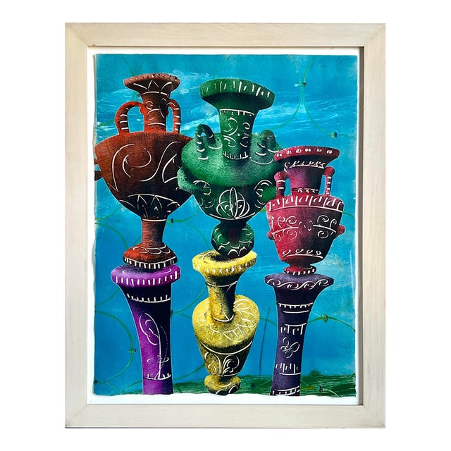 1990s Donald Traver Monotype - Pace Editions For Sale