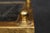 Pair Directoire Style Brass and Giltwood Eglomise Top End Tables For Sale - Image 9 of 13