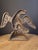 Antique Cast Iron Eagle on Rock Doorstop Patriotic Americana Hubley or Albany For Sale - Image 10 of 17