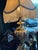 Italian 1950s Italian Hand-Painted Capodimonte Porcelain Lamp For Sale - Image 3 of 3
