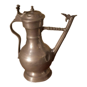 18th Century Continental Pewter Flagon