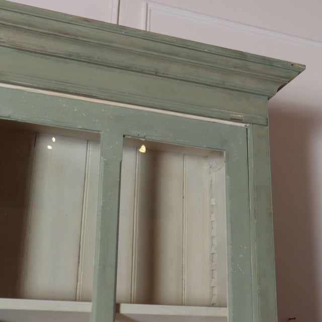 Large 19th Century Painted Kitchen Dresser For Sale - Image 4 of 12