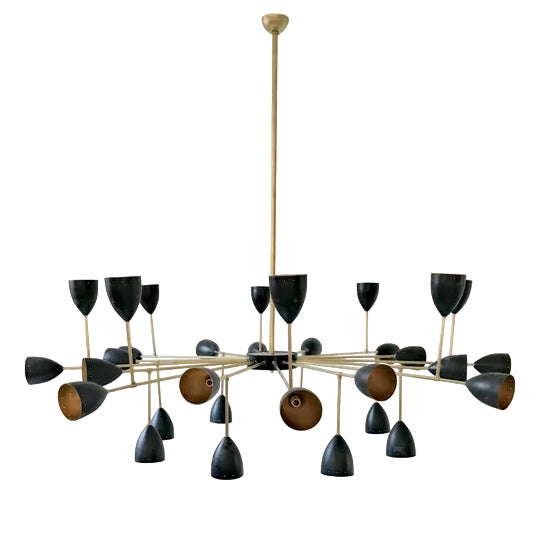Branching Chandelier by Silvio Piattelli For Sale
