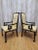 Chinoiserie Vintage Hollywood Regency Asian Style Dining Chairs by Karges - Set of 4 For Sale - Image 3 of 11