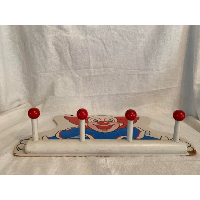Bozo the Clown Child’s Coat Rack 1960s Copyright Larry Harmon Picture Corp. For Sale - Image 13 of 17