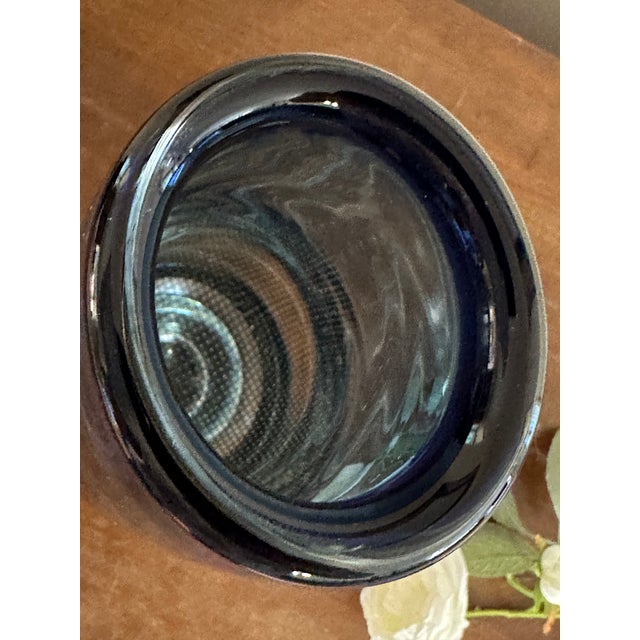 Orrefors Orrefors Kraka No. 322 Vase by Sven Palmqvist, 1950s Swedish Art Glass For Sale - Image 4 of 12