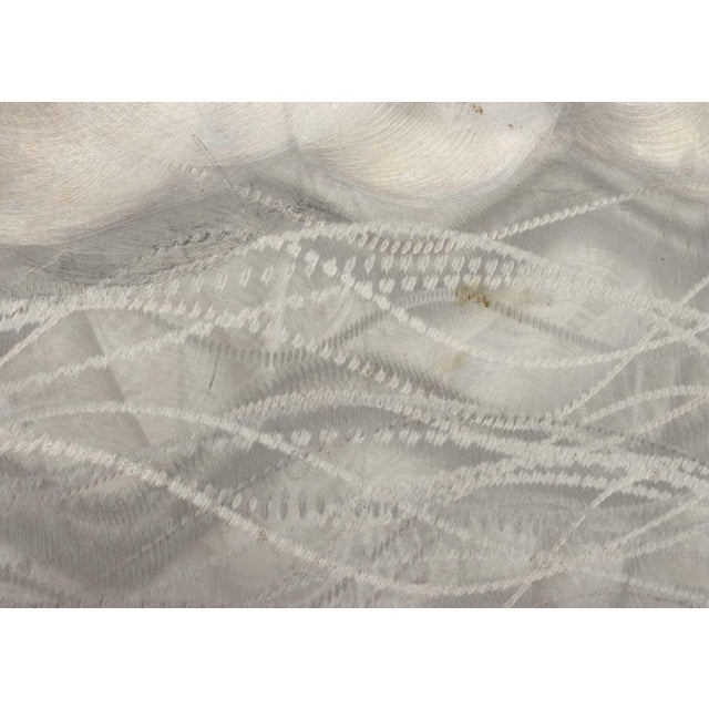 Illegibly Signed Landscape Scene Steel Panel For Sale In New York - Image 6 of 8