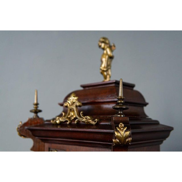 Gründerzeit Table Clock from Lenzkirch, Late 19th Century For Sale - Image 12 of 18