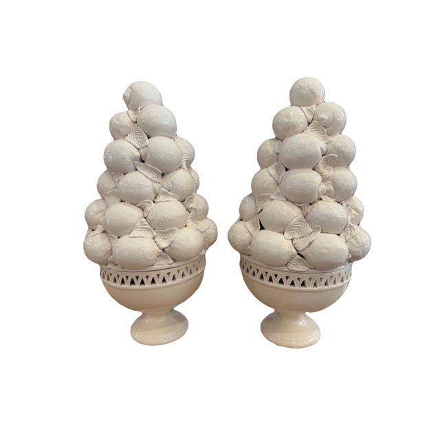 Vintage Italian Lemon Topiary - a Pair For Sale - Image 4 of 7