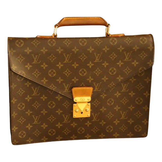 Monogram Briefcase from Louis Vuitton, 1980s For Sale