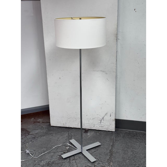 Crate & Barrel Crate & Barrel X Base Floor Lamp For Sale - Image 4 of 12