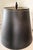 1970's Oversized Gold Brass and Black Wood Lamp With Black Shade in the Style of Ralph Lauren For Sale - Image 10 of 13