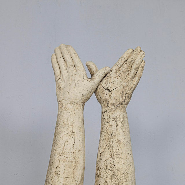Ceramic Sjer Jacobs, Standing Female Figure, 1990s, Ceramic For Sale - Image 7 of 10