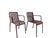 Design Within Reach Design Within Reach Palissade Outdoor Dining Chair With Armrest For Sale - Image 4 of 4