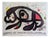 Large Limited Edition Lithographic Poster from Joan Miro, 1979 For Sale