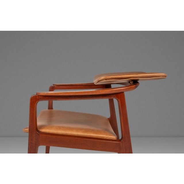 Rare Model 132 Accent Chair by Sigvard Bernadotte for France & Son France & Daverkosen Sold by John Stuart, Denmark, C. 1953 For Sale - Image 11 of 18