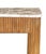 2020s Matthew Izzo Home Modern Mango Wood and Marble Top Side Table For Sale - Image 5 of 5